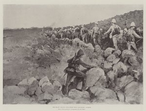 La Colonna di Soccorso a Quattro Miglia da Ladysmith, Alba
